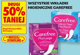 Biedronka Wszystkie wkładki higieniczne Carefree oferta