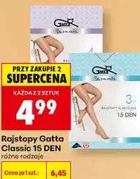 Biedronka Rajstopy Gatta Classic 15 DEN oferta