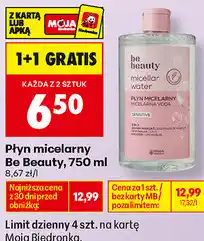 Biedronka Płyn micelarny Be Beauty oferta
