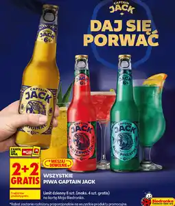 Biedronka Piwo Captain Jack oferta