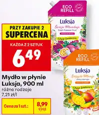 Biedronka Mydło w płynie Luksja oferta