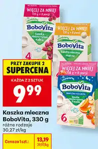 Biedronka Kaszka mleczna BoboVita oferta