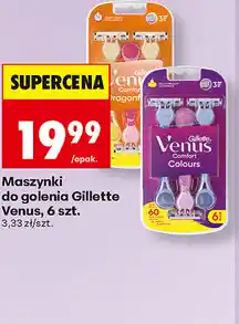 Biedronka Maszynki do golenia Gillette Venus, 6 szt oferta