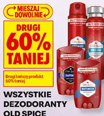Biedronka Wszystkie dezodoranty Old Spice oferta