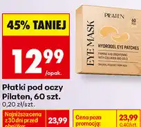 Biedronka Płatki pod oczy hydrożelowe Pilaten oferta
