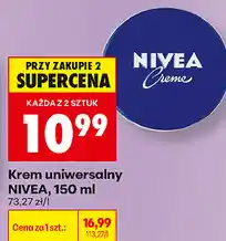 Biedronka Krem uniwersalny Nivea Creme oferta