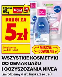 Biedronka Kosmetyki do demakijażu i oczyszczania Nivea oferta