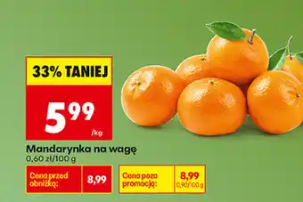 Biedronka Mandarynka na wagę oferta