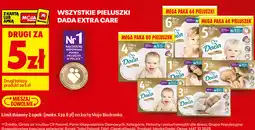 Biedronka Wszystkie pieluszki Dada Extra Care oferta