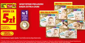 Biedronka Wszystkie pieluszki Dada Extra Care oferta