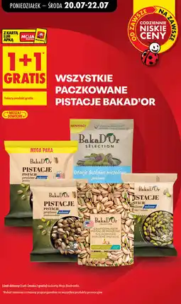 Biedronka Wszystkie paczkowane pistacje BakaD'Or oferta