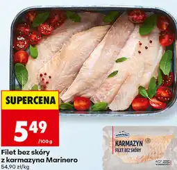 Biedronka Filet bez skóry z karmazyna Marinero oferta