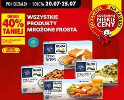 Biedronka Wszystkie produkty mrożone Frosta oferta