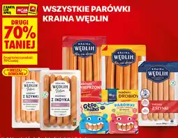 Biedronka Wszystkie parówki Kraina Wędlin oferta
