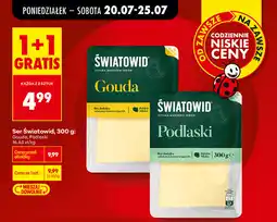 Biedronka Ser Światowid Gouda, Podlaski oferta