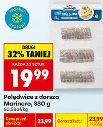 Biedronka Polędwice z dorsza Marinero oferta