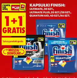Biedronka Kapsułki do zmywarki Finish: Ultimate, Ultimate Plus, Quantum AIO oferta