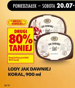 Biedronka Lody Jak Dawniej Koral oferta