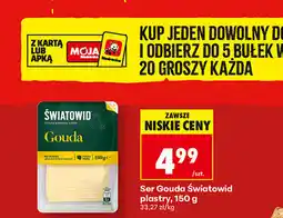 Biedronka Ser Gouda Światowid plastry oferta