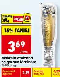 Biedronka Makrela wędzona na gorąco Marinero oferta