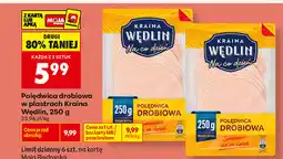 Biedronka Polędwica drobiowa w plastrach Kraina Wędlin oferta