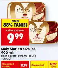 Biedronka Lody Marletto Delice oferta