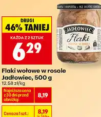Biedronka Flaki wołowe w rosole Jadłowiec oferta