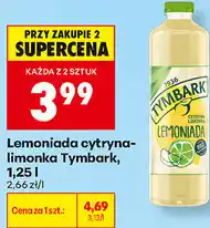 Biedronka Lemoniada cytryna-limonka Tymbark oferta