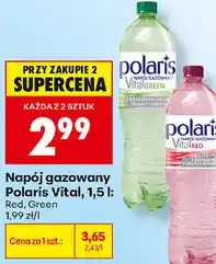 Biedronka Napój gazowany Polaris Vital oferta