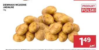 Ziemniaki wczesne jadalne polskie