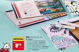 Biedronka Blok artystyczny A4 LOOZZ Art 16 kartek oferta