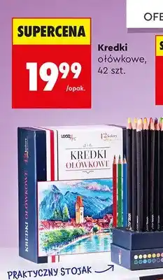 Biedronka Kredki ołówkowe Loozz 42 szt oferta
