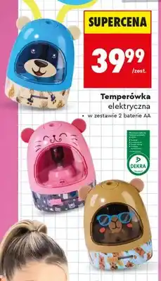 Biedronka Temperówka elektryczna Kayet oferta