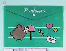 Biedronka Teczka A4 zamykana na suwak Pusheen oferta