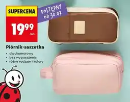 Biedronka Piórnik-saszetka dwukomorowy Kayet oferta