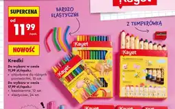 Biedronka Kredki ołówkowe do różnych powierzchni Kayet oferta