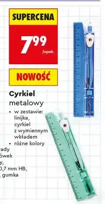 Biedronka Cyrkiel metalowy Kayet oferta