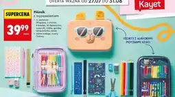 Biedronka Piórnik z wyposażeniem Kayet oferta