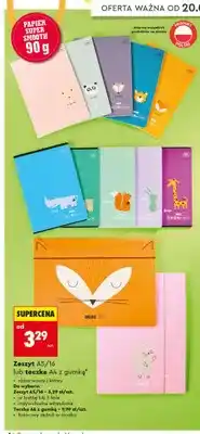 Biedronka Zeszyt A5/16 BEBE oferta