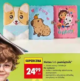Biedronka Notes z tasiemką zakończoną pomponem LOOZZ oferta