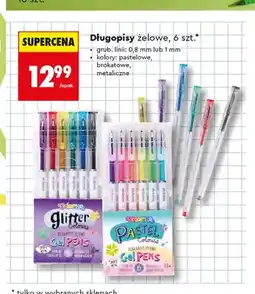 Biedronka Długopisy żelowe Colorino Pastel oferta