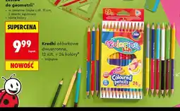 Biedronka Kredki ołówkowe dwustronne Colorino Kids 12-pak oferta