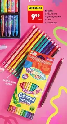 Biedronka Kredki ołówkowe wymazywalne Colorino Kids oferta