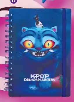 Biedronka Kołonotes A5/160 z trójwymiarową okładką w linie Netflix K-POP Demon Hunters oferta