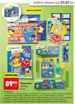 Biedronka Wyprawka szkolna Bambino oferta