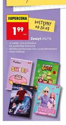 Biedronka Zeszyt A5 16 kartek laminowany St. Majewski oferta