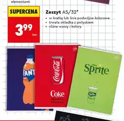 Biedronka Zeszyt A5 32 kartki Interdruk oferta