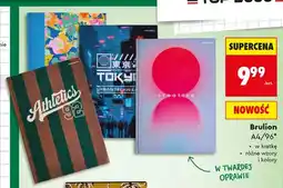 Biedronka Brulion A4/96 w twardej oprawie TOP 2000 Tokyo oferta