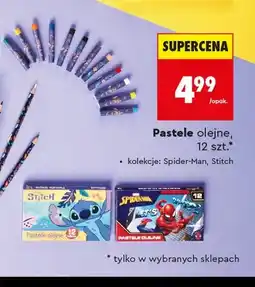 Biedronka Pastele olejne Bambino Stitch oferta