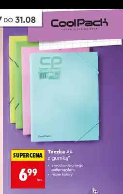 Biedronka Teczka A4 z gumką CoolPack oferta